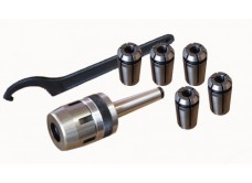 Патрон цанговый МТ2 с набором цанг ф3-10мм К 412