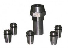 Патрон цанговый с набором цанг К411