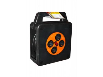 Удлинитель электрический силовой кат- чемодан 20м 4роз ЭНКОР