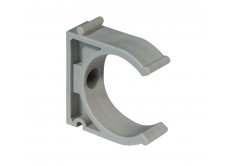 Крепление для трубы 40 мм серое