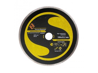 Круг алмазный Ф180Х22,2 мм, сплошной универсальный