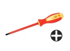 Отвертка PH2х150 мм, диэлектрическая 1000В