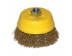 Щетка для УШМ М14/100 мм, чашечная, сталь прямая