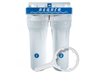 Колба фильтра "ВЕДУГА" 10" 3/4" белая двойная