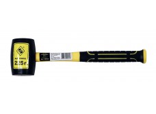 Киянка резиновая 225 грамм с фиберглассовой рукояткой