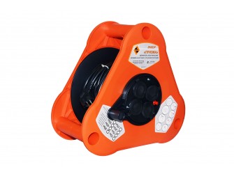 Удлинитель электрический силовой кат. Призма 40м 4роз ЭНКОР