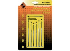 Набор отверток для точных работ, 6 штук, пластиковый футляр