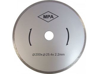 Круг алм ф200x25,4х2,2мм К 464, К 460-680